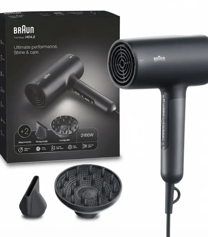 Braun BRHD425SDE Satin Hair 4 Ionic Hair Dryer 2100W