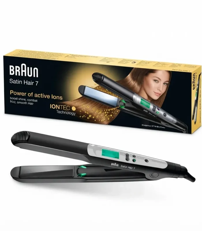Braun BRST710SDE Satin Hair 7 Straightener | IONTEC Ionic Care