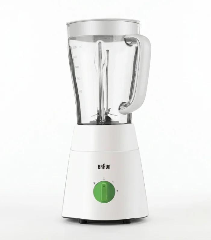Braun JB0123WH 3 in 1 Blender | Jug, Mill and Chopper